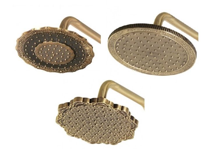 Приобрести bronze de luxe windsor 10120r, бронза душевая система для ванны