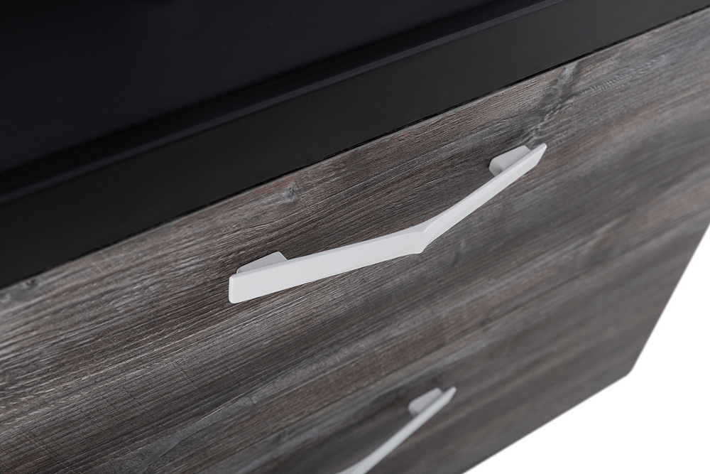 Приобрести belbagno тумба с раковиной aurora 80 см, подвесная pino pasadena, чёрная раковина