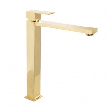 CEZARES Смеситель для раковины UNIKA, высокий, золотой UNIKA-LC-03/24-W0