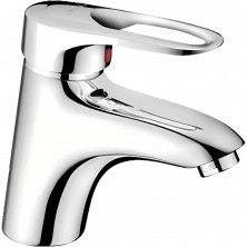 HAIBA Смеситель для раковины 143мм, хром HB-1004