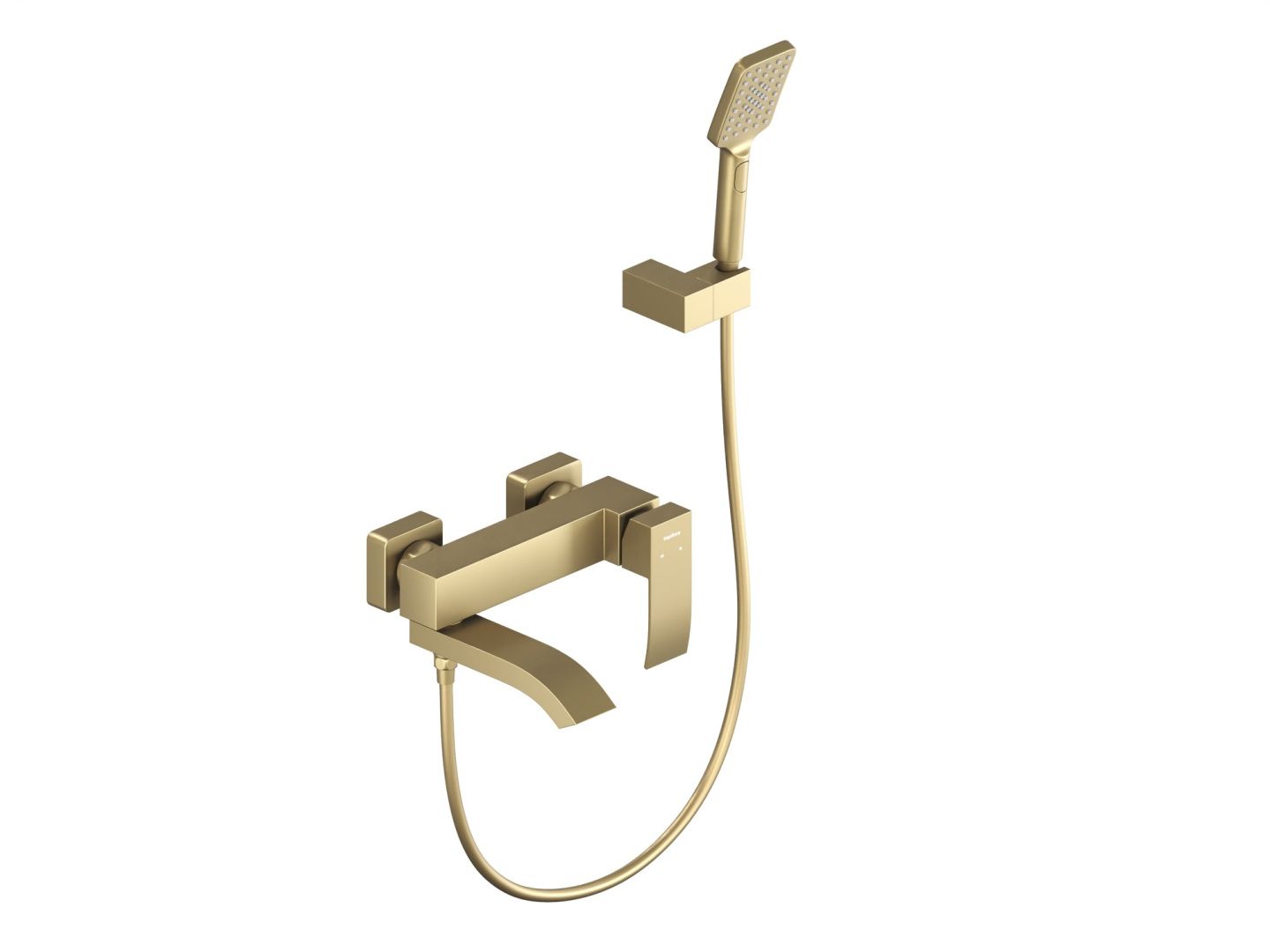 Приобрести hayzburg смеситель для ванны, золото матовое hb-3009bg