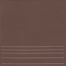 Ступень Керамин Амстердам 4 Коричневая 29,8*29,8см Клинкер ступени 1 \66,5