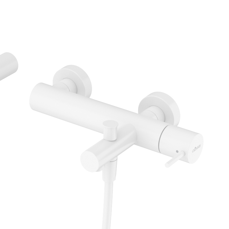 Приобрести cezares смеситель для ванны и душа leaf-vd-l-bio