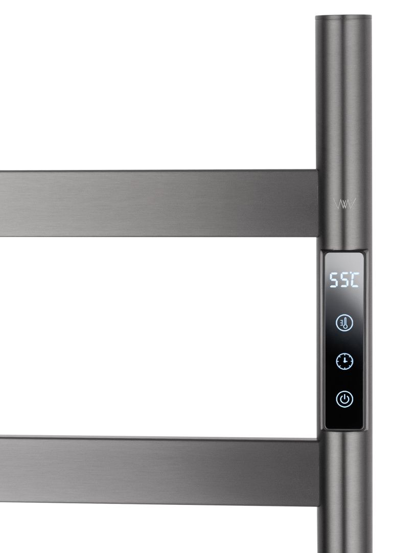 Приобрести полотенцесушитель электрический wonzon & woghand essen, темный графит (ww-a405-gm)