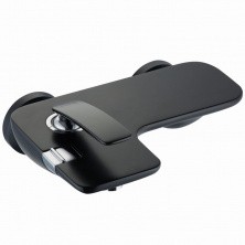 KLUDI Смеситель для ванны Balance, 246мм, черный матовый/хром 524458775