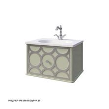 Caprigo Тумба с раковиной CAPRICE 60 см, зеленая, эмаль