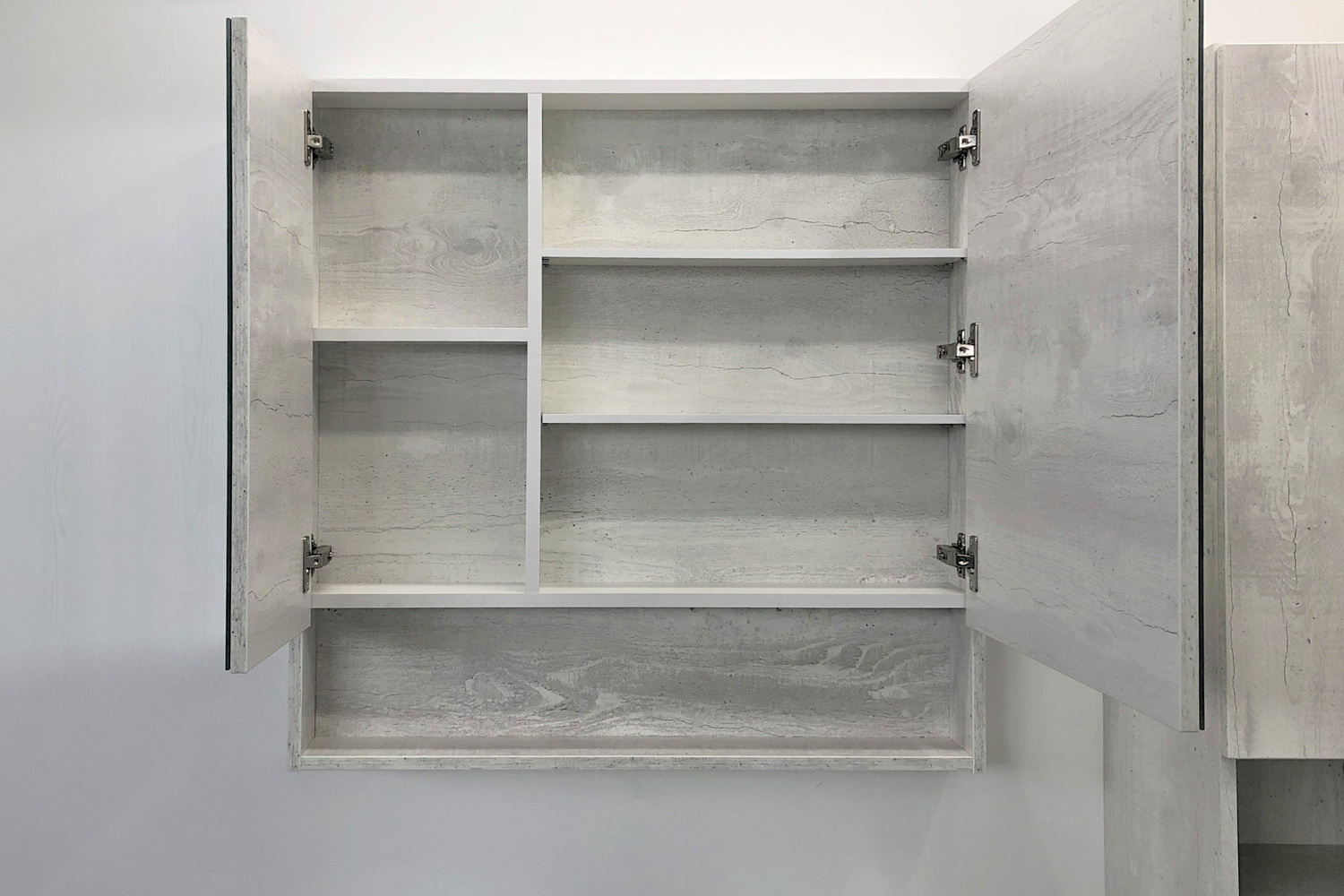 Приобрести сomforty зеркало-шкаф "никосия-80" дуб белый