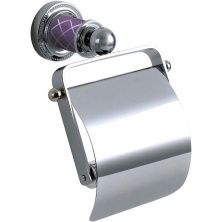 Boheme Держатель туалетной бумаги Murano, хром\фиолетовый 10901-V-CR