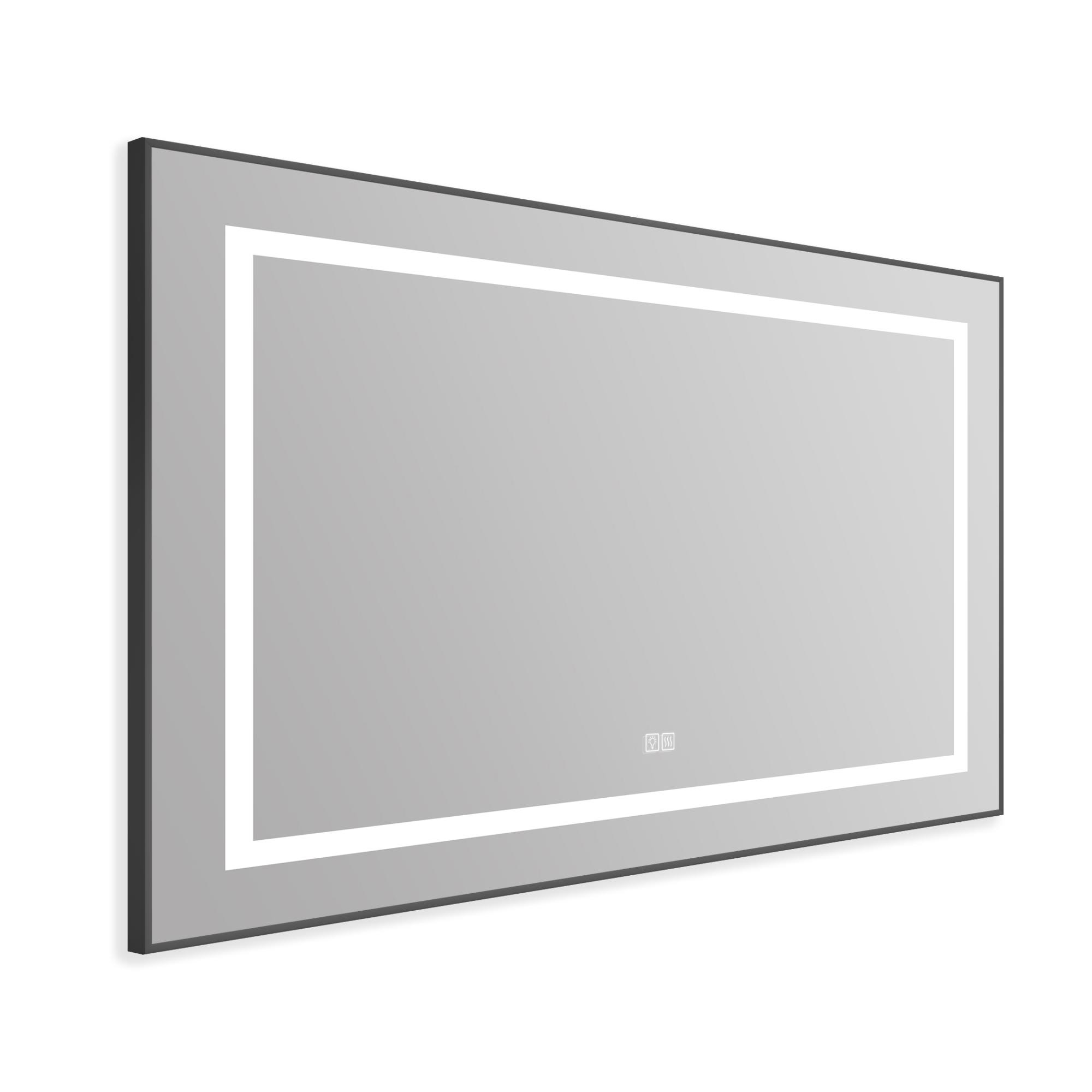 Приобрести belbagno зеркало 98,5х68,5 см spc-kraft-985-685-tch-warm-nero