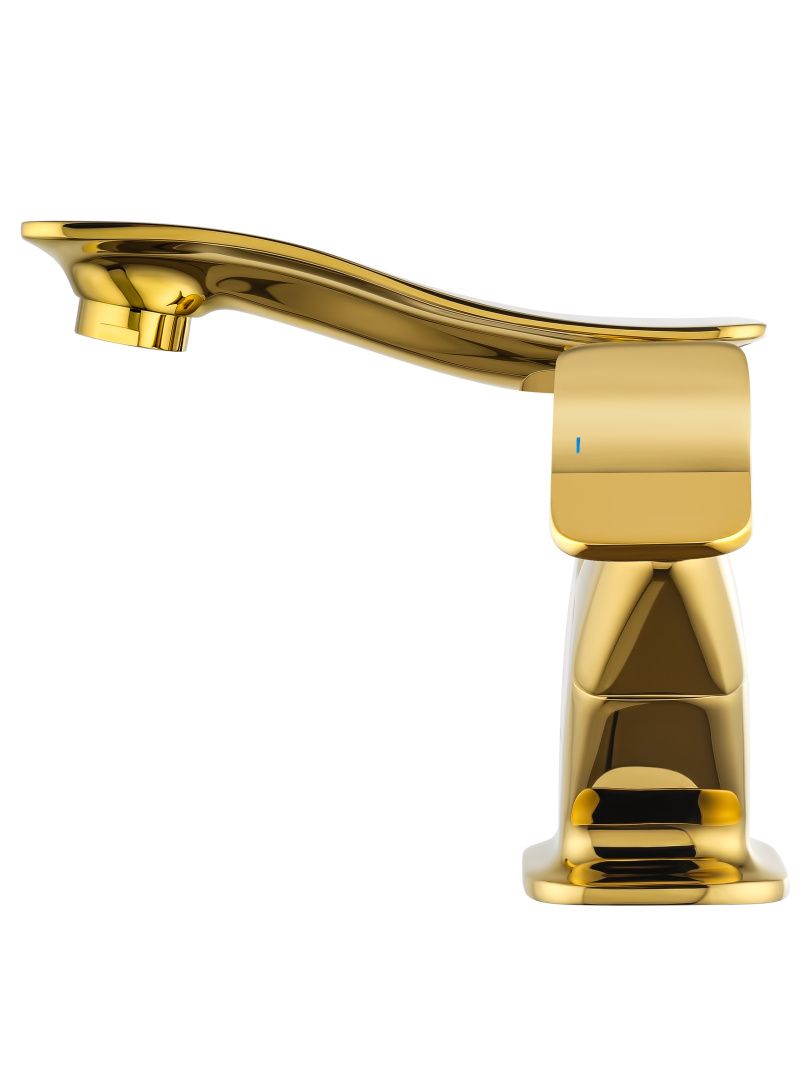 Приобрести смеситель для раковины wonzon & woghand shakespeare, темное золото (ww-651101-dg)