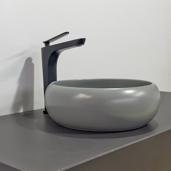 Приобрести comforty раковина 113mh 36х38 см, светло-серая матовая