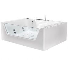 Frank Гидромассажная ванна F155 170х120 см, пристенная, прямоугольная, белая