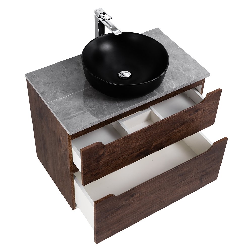 Приобрести belbagno тумба со столешницей etna-h60 90 см, подвесная rovere moro