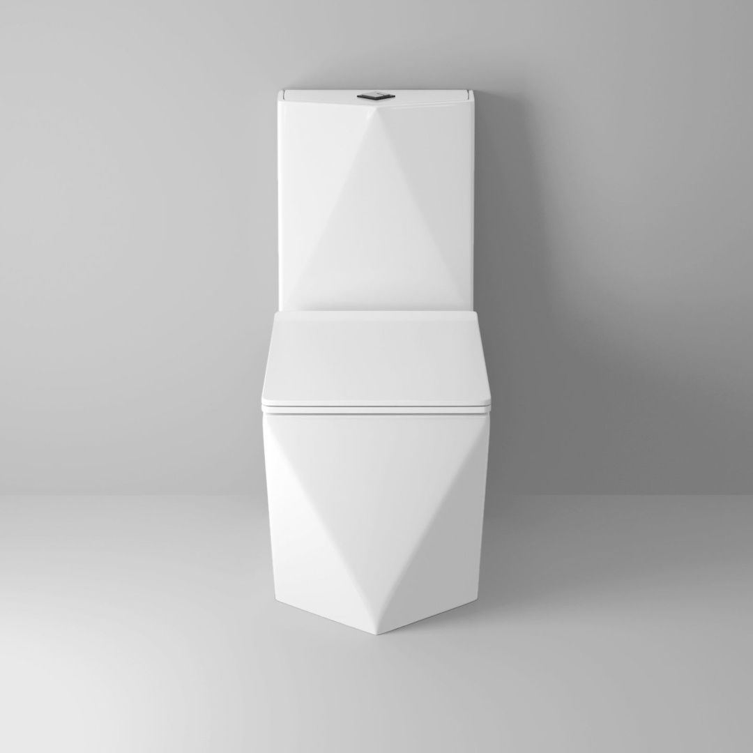 Приобрести grossman унитаз моноблок cristal с крышкой дюропласт, микролифт, белый gr-4491