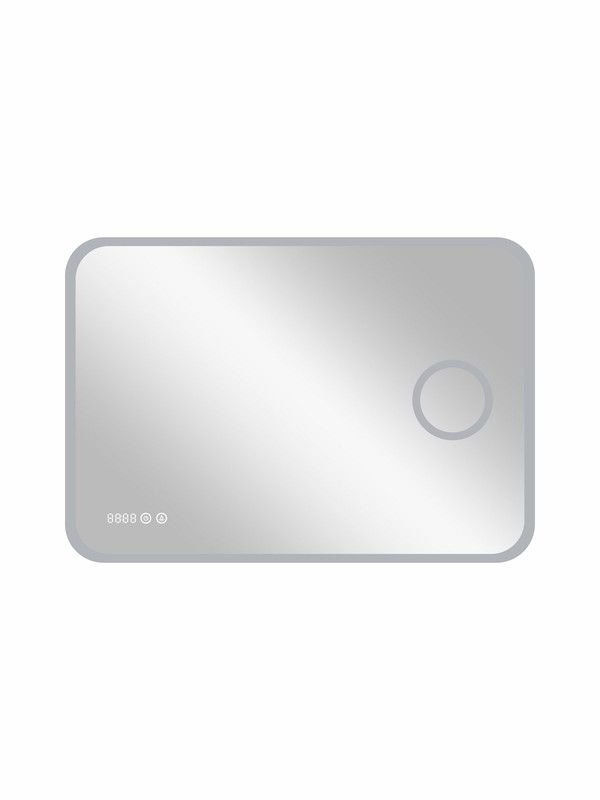 Приобрести continent зеркало с подсветкой bliss 90х70 см, сенсорный включатель, белое