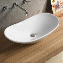 Comforty Раковина 7811B 72х37 см, белая