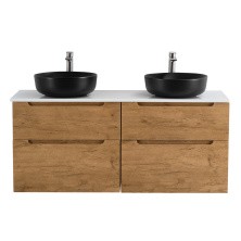 BelBagno Тумба со столешницей ETNA-H60 140 см, подвесная Rovere Nature