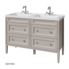 Caprigo Тумба с раковиной ALBION CONCEPT 125 см, серая