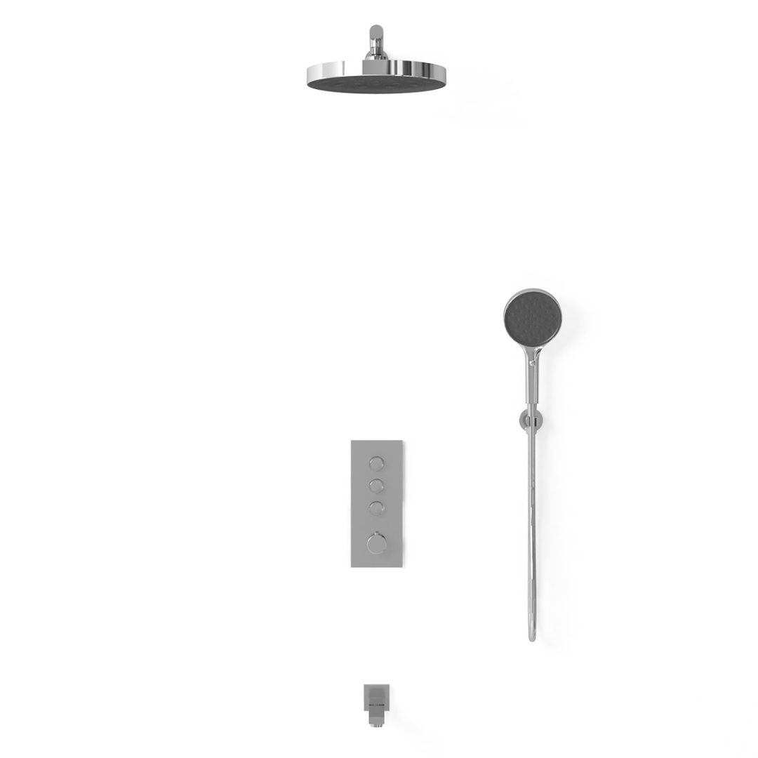 Приобрести vincea встраиваемая душевая система с термостатом, хром vsfw-432ti2ch