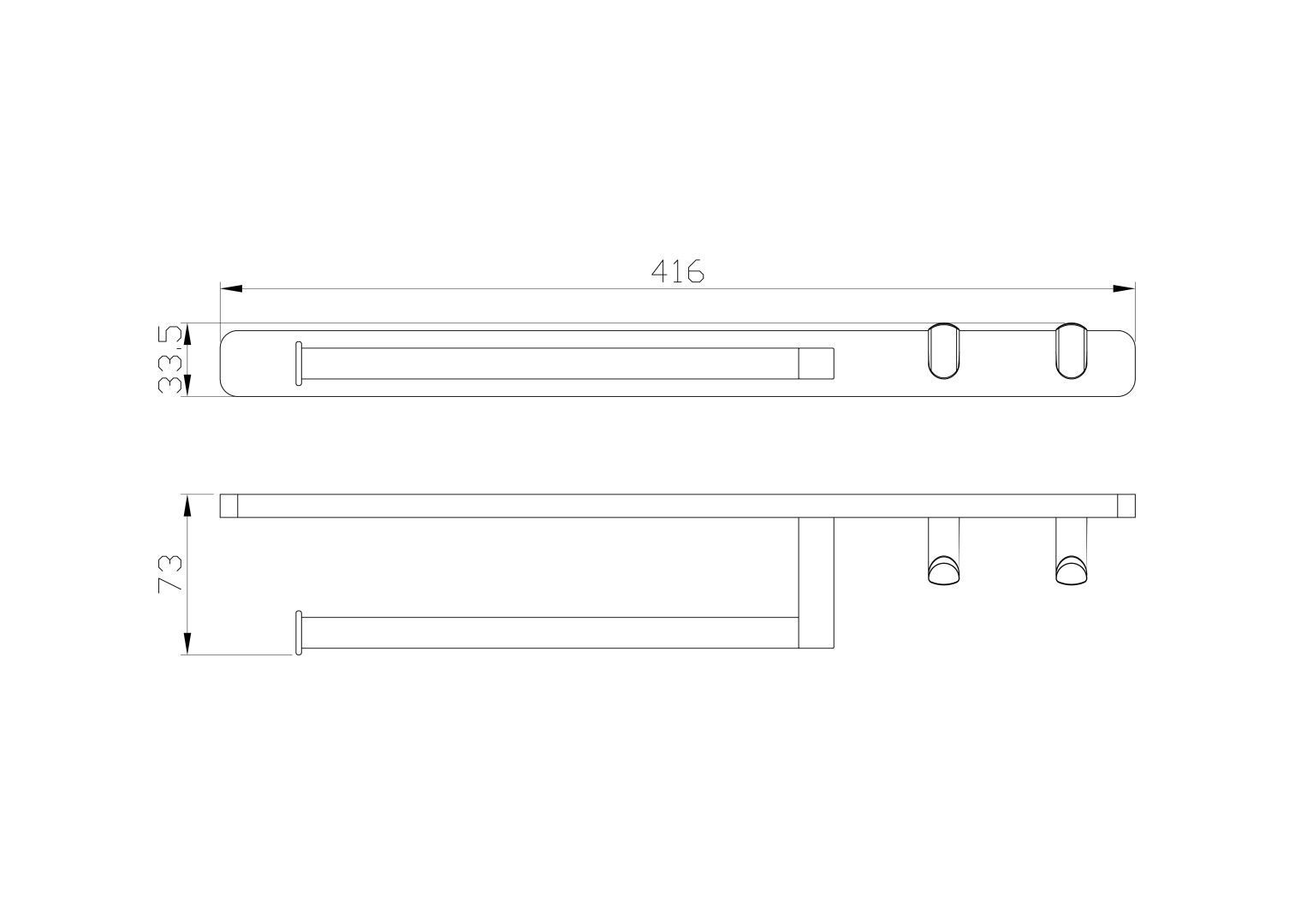 Приобрести кольцо для полотенец с 2 крючками wonzon & woghand graffity, брашированное золото (ww-9361-bg)