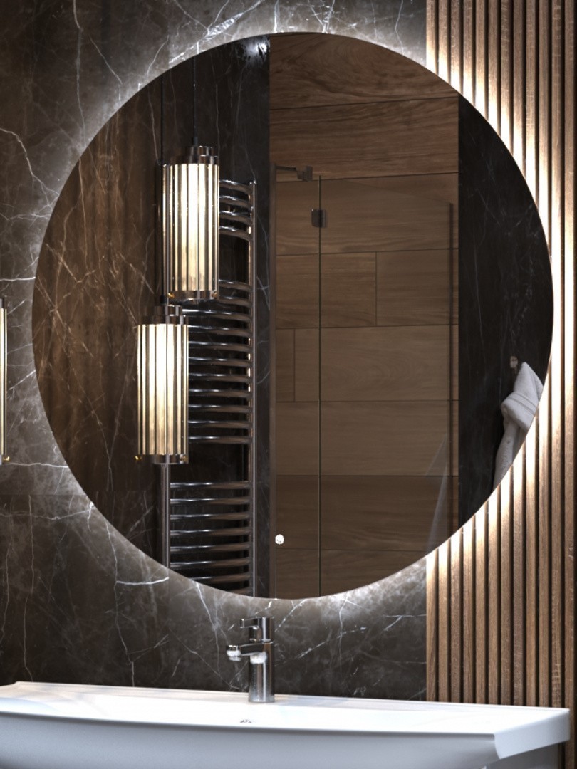 Приобрести vigo зеркало otti classic 100 см, с подсветкой, сенсорное управление z.ott.100.classic