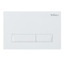 BelBagno Кнопка смыва для инсталляции, MARMI, белая BB009-MR-BIANCO