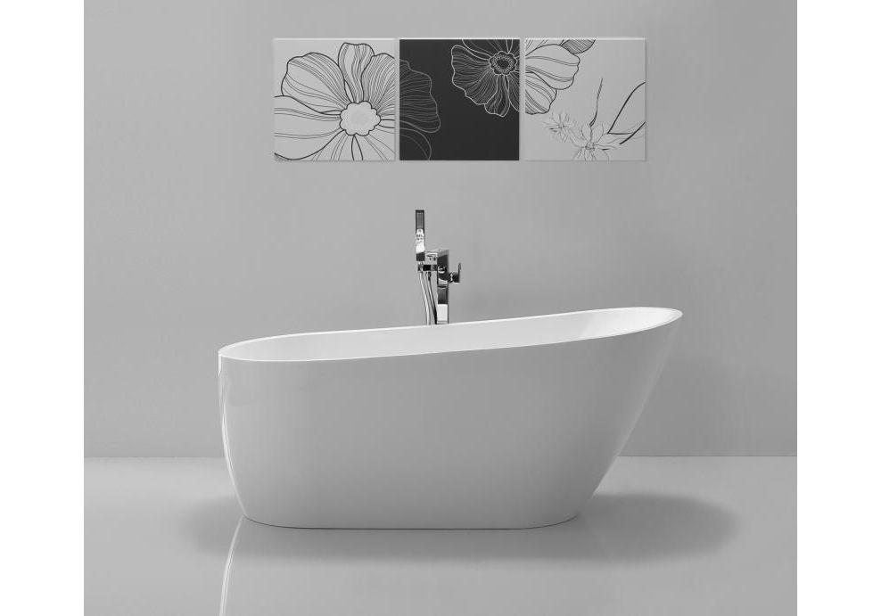 Приобрести ванна акриловая отдельностоящая belbagno 170х70 см, bb62-1700