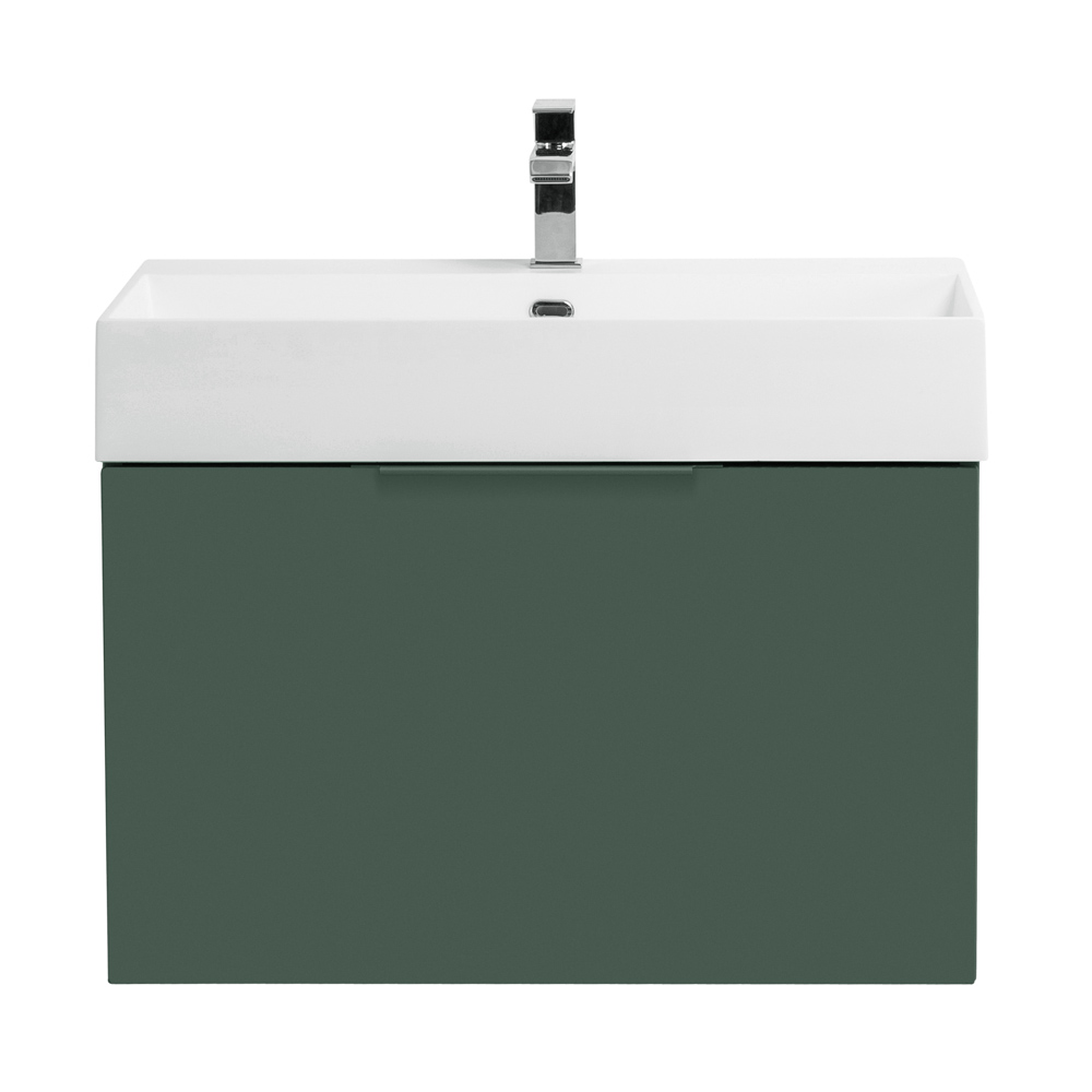 Приобрести cezares тумба подвесная с раковиной premium 70 см verde opaco, серая 55400
