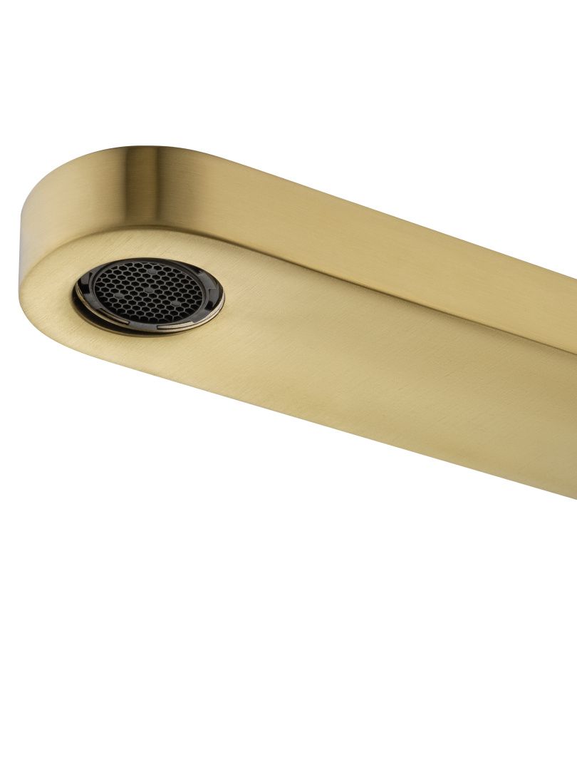 Приобрести смесители напольные для ванн и раковин wonzon & woghand stick, брашированное золото (ww-88649901-bg)