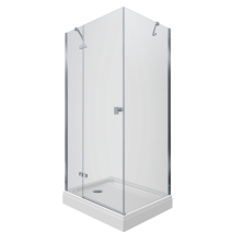 Тритон Душевое ограждение Брава 120Х80 см, хром, прозрачное Щ0000054194