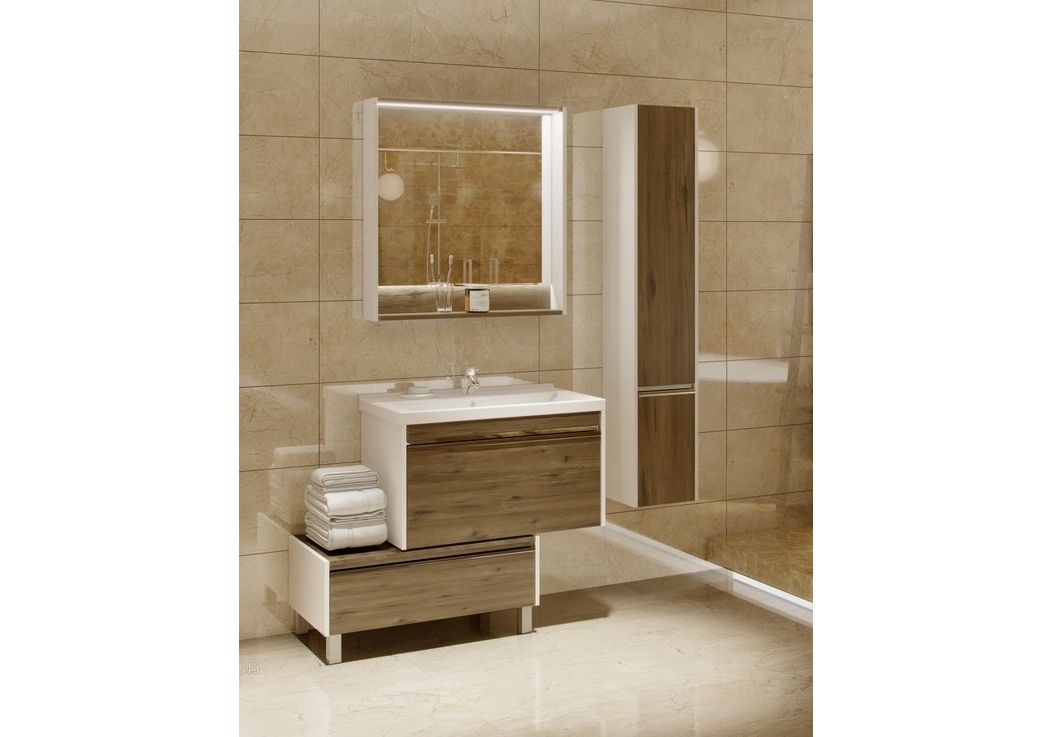 Приобрести пенал подвесной акватон капри 30 см 1a230503kpdbr