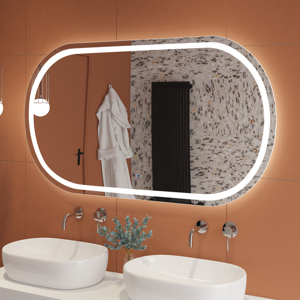 Приобрести cezares зеркало giubileo 140х80 см, с подсветкой и датчиком движения, подогревом czr-spc-giubileo-1400-800-tch-warm