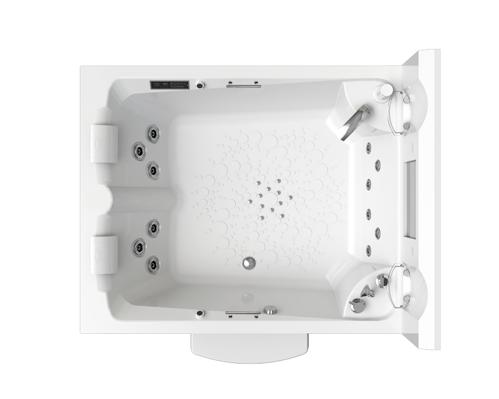 Приобрести бассейн radomir римини 150х190см с белой чашей и опорной рамой