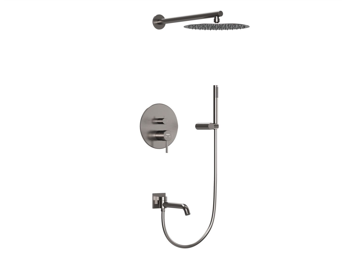 Приобрести hayzburg встраиваемая душевая система, никель hb-2001bn