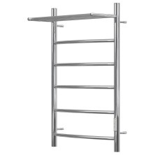 Полотенцесушитель электрический Point 500х800 Афина с полкой П5, хром PN04858P