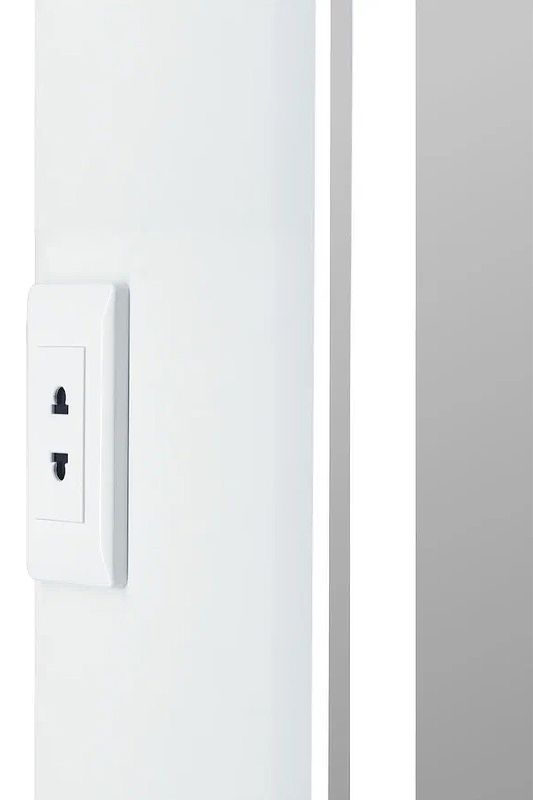 Приобрести continent зеркало шкаф с подсветкой allure 60х80 см, сенсорный включатель, правосторонее,белое