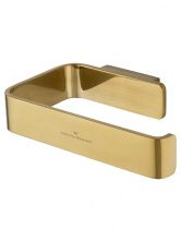 Держатель для туалетной бумаги без крышки WONZON & WOGHAND LOTTE, Брашированное золото (WW-8316-BG)