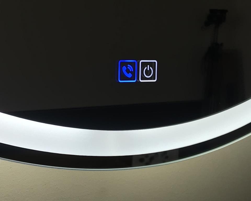 Приобрести belbagno зеркало 70 см spc-rng-700-led-tch-phone