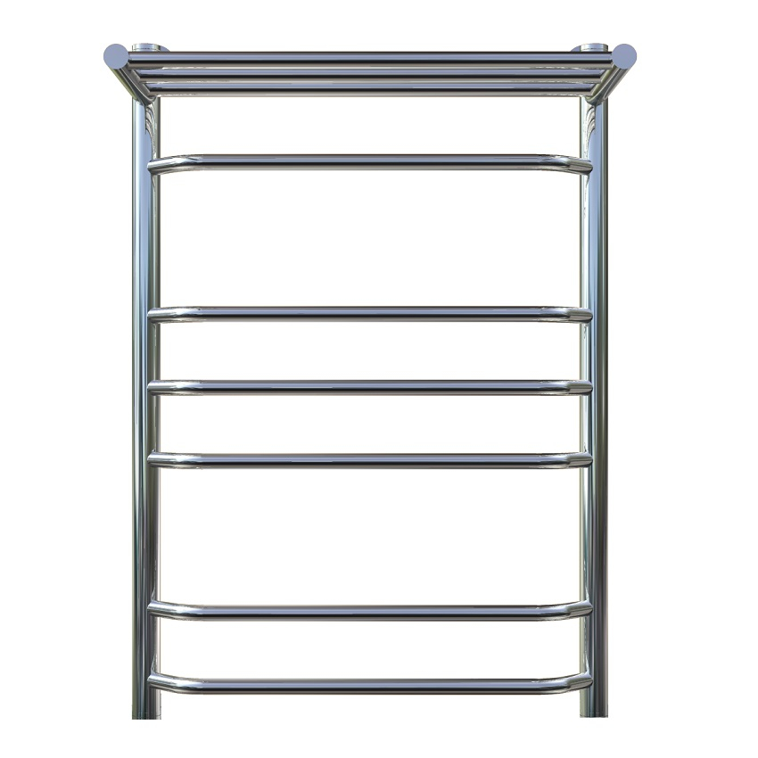 Приобрести тругор водяной полотенцесушитель браво п7 500x800 мм нк3 с полкой, хром 00-00021835