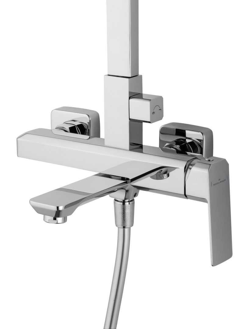 Приобрести душевая система wonzon & woghand diamond, хром (ww-88739011-cr)