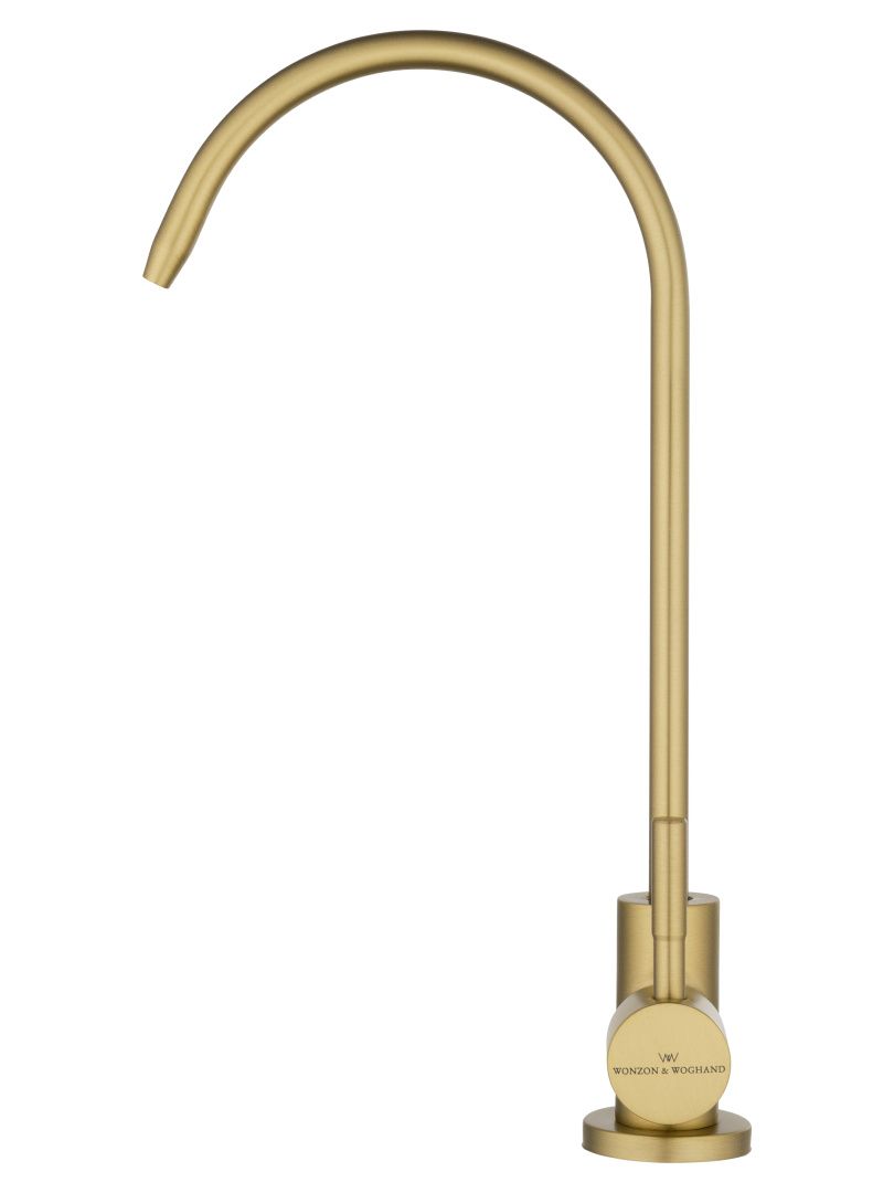 Приобрести смеситель для фильтрованной воды wonzon & woghand, брашированное золото (ww-ae4587-bg)
