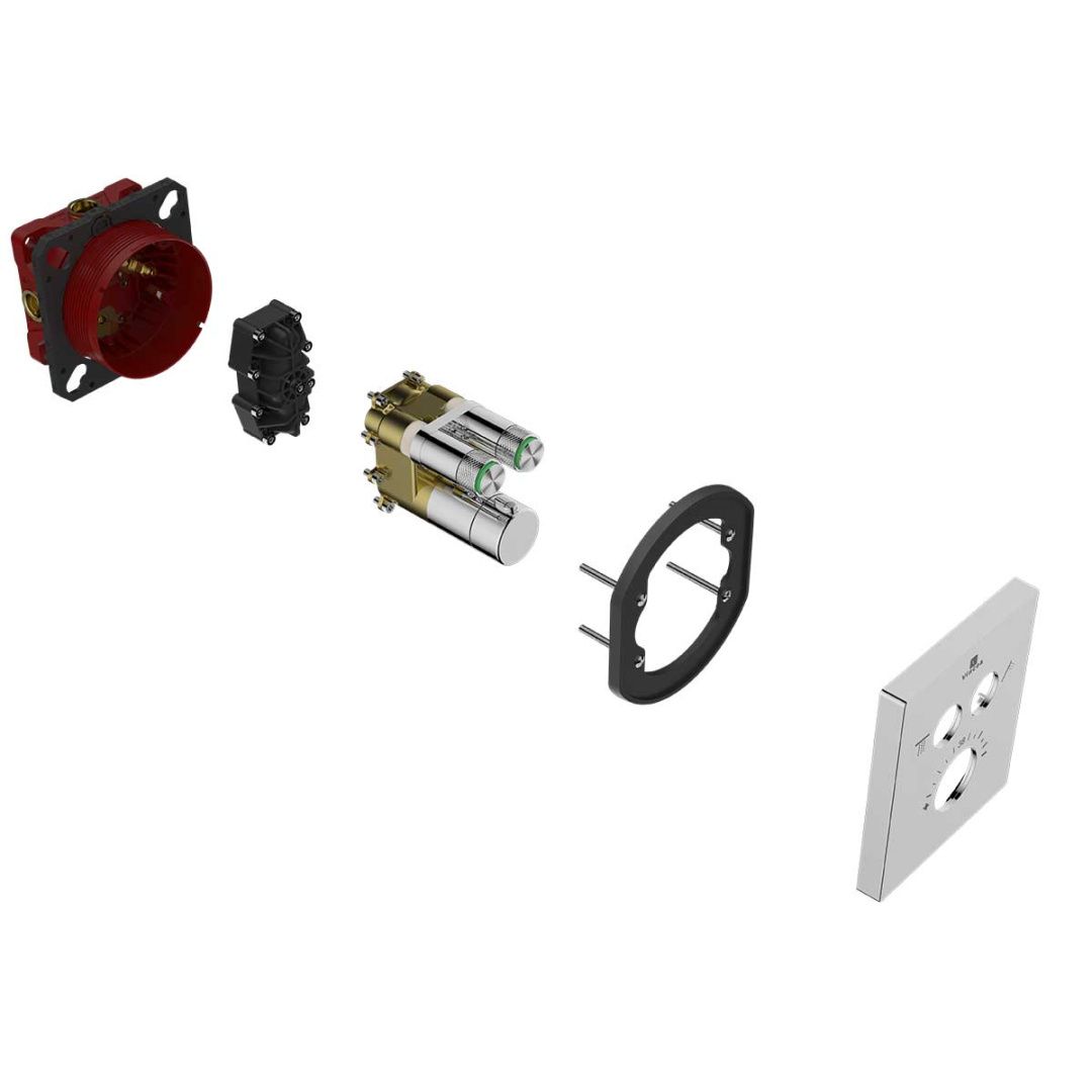 Приобрести vincea встраиваемый смеситель для душа inspire, термостат , хром vscv-321t-mch