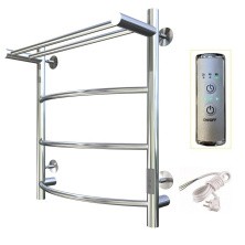Тругор Электрический полотенцесушитель П4 400х600 мм Пэк сп 5 с полкой, хром 00-00031624