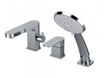 Смеситель на борт ванны ViEiR Camomilla, 3 -отверстия, хром V283532