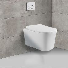 Vincea Унитаз подвесной Arco, ультратонкое сиденье, микролифт, белый VT1-36