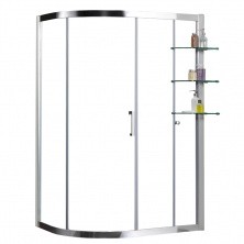 Душевое ограждение Azario Victoria AZ-NNQ2131-1-L 120х90 см, хром, прозрачное