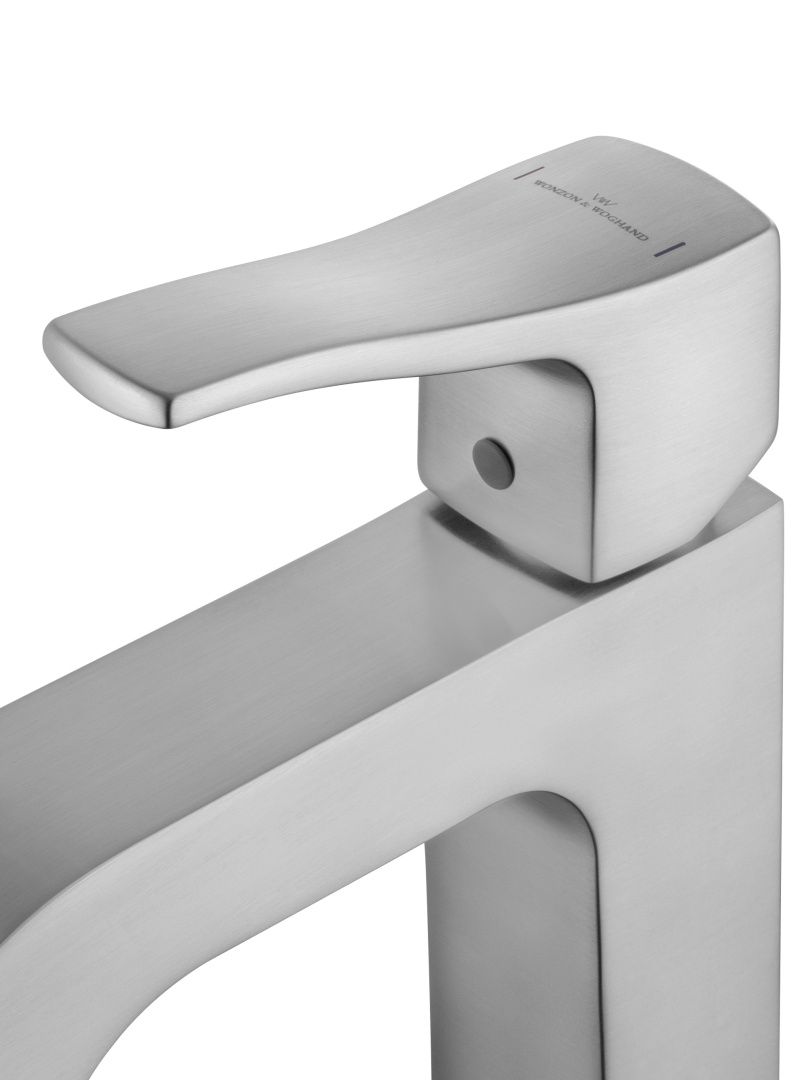 Приобрести смеситель для раковины высокий wonzon & woghand flex, брашированный никель (ww-88019072-bn)