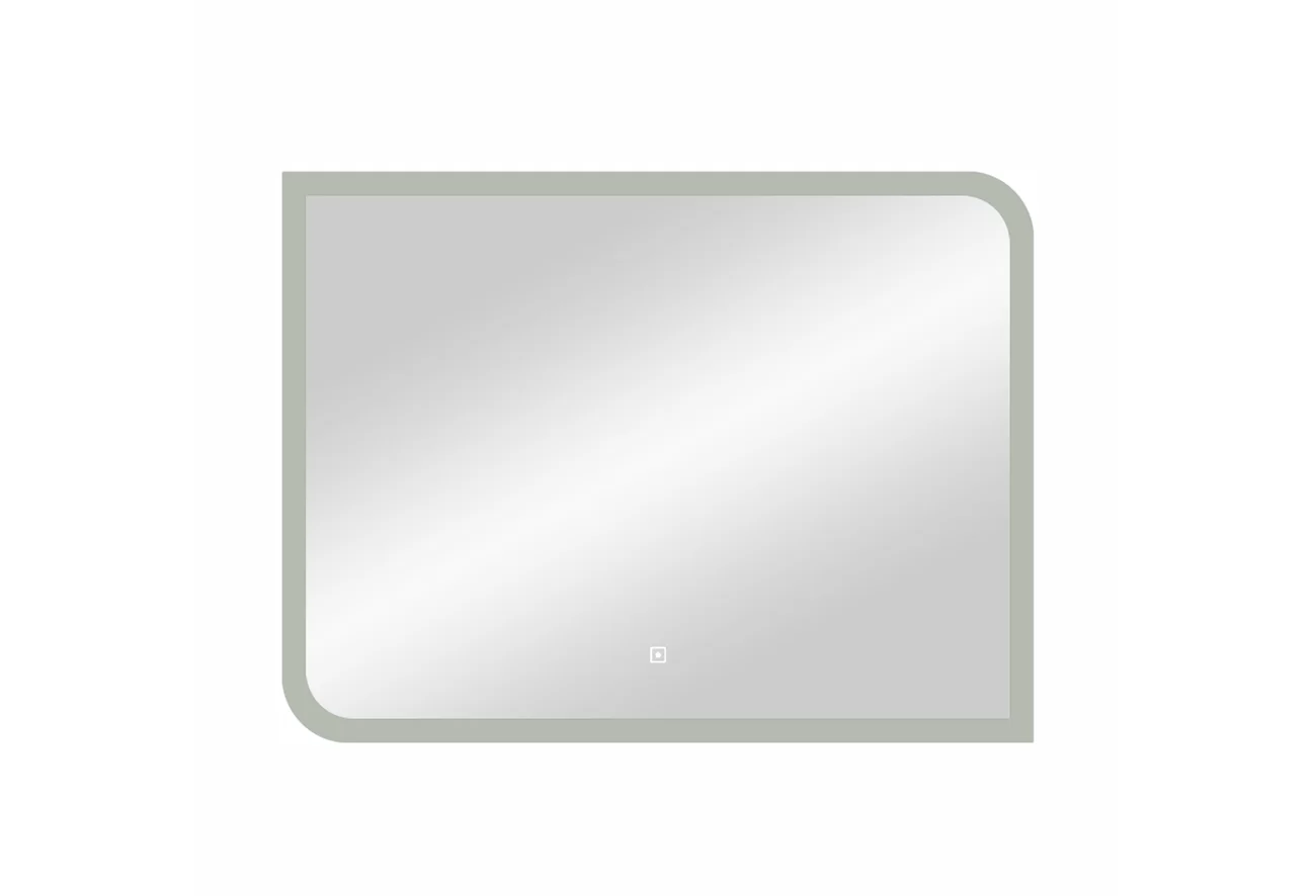 Приобрести continent зеркало с подсветкой fantasy 80х60 см, белое