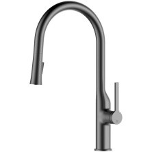 Смеситель для кухни Azario Vincente, 450 мм, графит AZ-VPV569064AJ