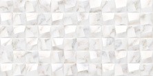 Плитка настенная Alma Ceramica Grigio 50х24,9, светло серые квадраты